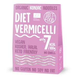 Βιολογικό Vermicelli από Konjac Keto-Friendly Diet Food 300g